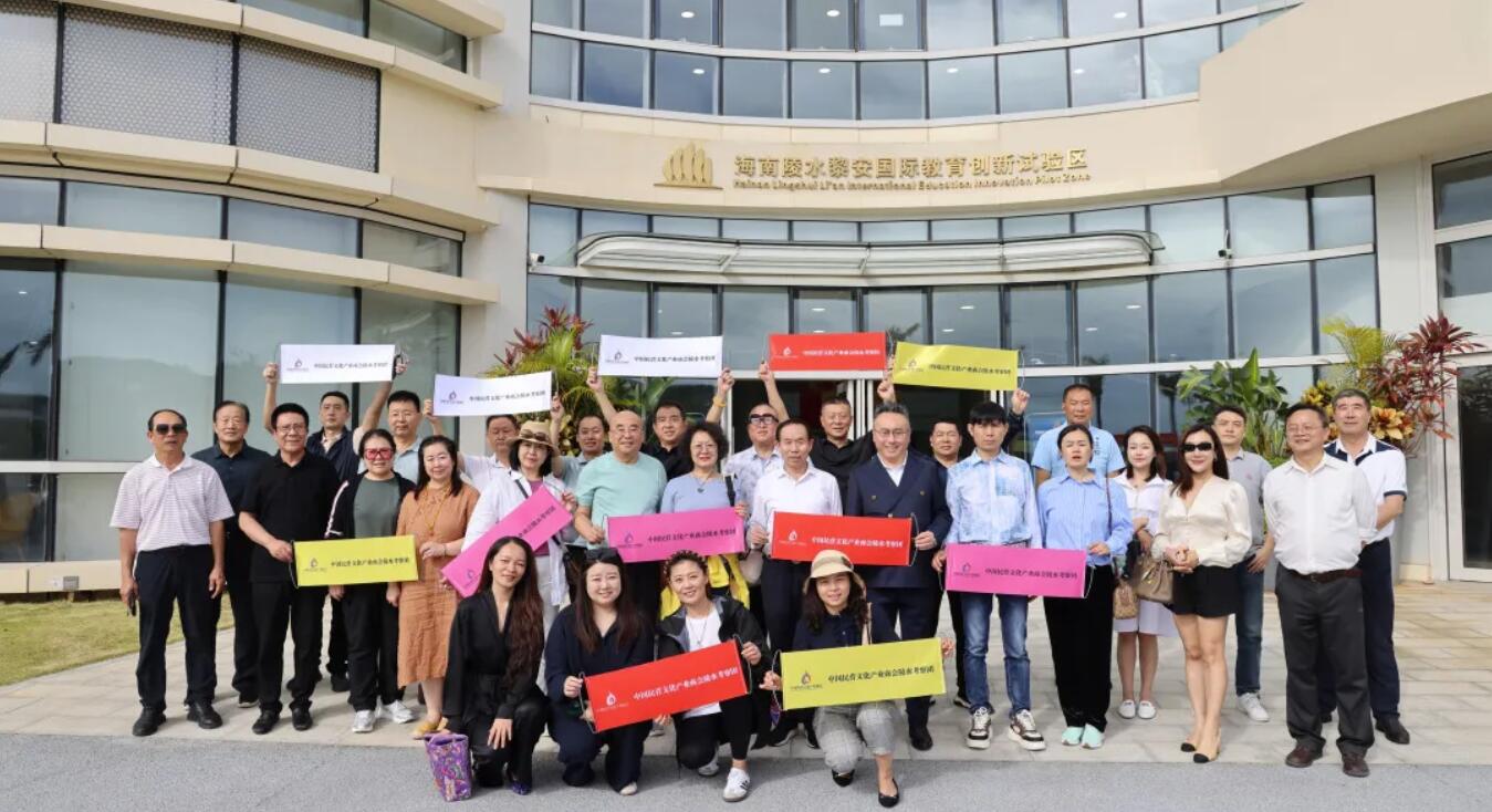 中国民营文化产业商会陵水考察活动成功举办